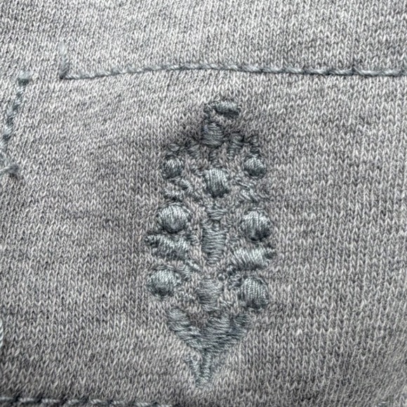 Free People Movement Heather Grey Relaxed Fleece Jogger Sweatpants Women Small - Picture 2 of 7